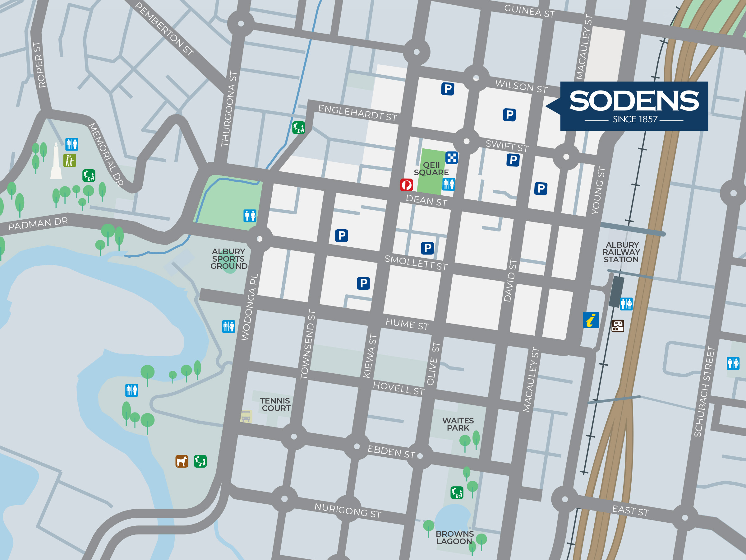 Sodens Albury, Map, Location, Where is Sodens